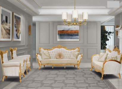 Sofa set Couch 3+3+1+1 Sofa Couch Upholstery Furniture 4 pieces. Set for your home